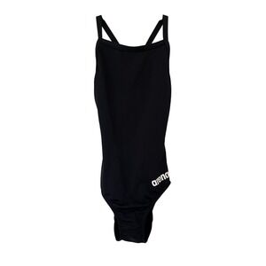 NWT Arena Team Light Drop Solid Back One Piece Swimsuit Sz 26